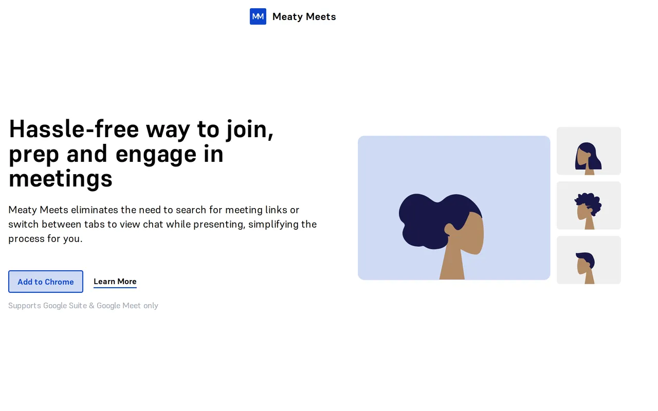 MeatyMeets desktop screenshot